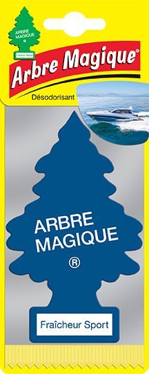 Shop Air Freshener ARBRE MAGIQUE Fraîcheur Sport - SDAA France