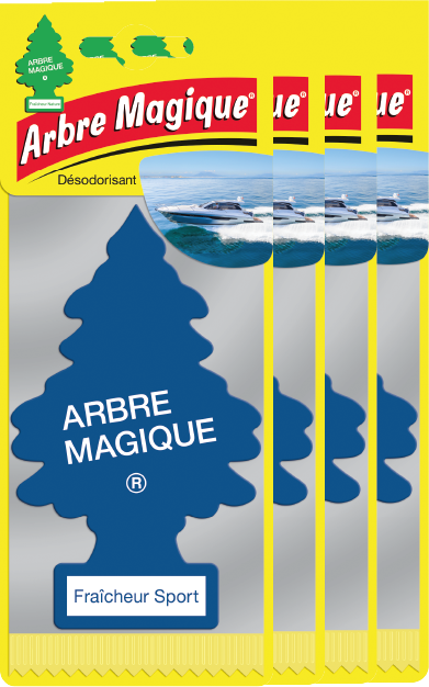 Arbre Magique Fraicheur Sport 4-pack