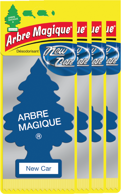 Shop Air Freshener ARBRE MAGIQUE New Car 4-pack - SDAA France