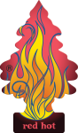 ARBRE MAGIQUE Red Hot lot de 4