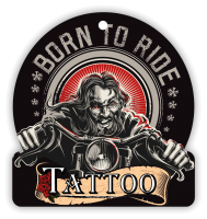 ART TATTOO Born to ride